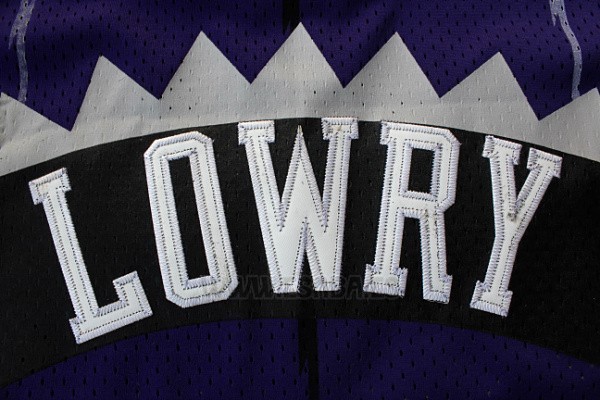 Camiseta Toronto Raptors Kyle Lowry #7 Retro Violeta